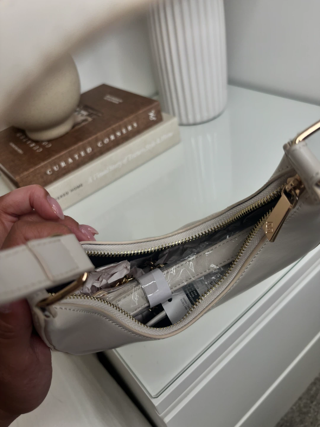 Call It Spring Cream Shoulder Bag - photo 3