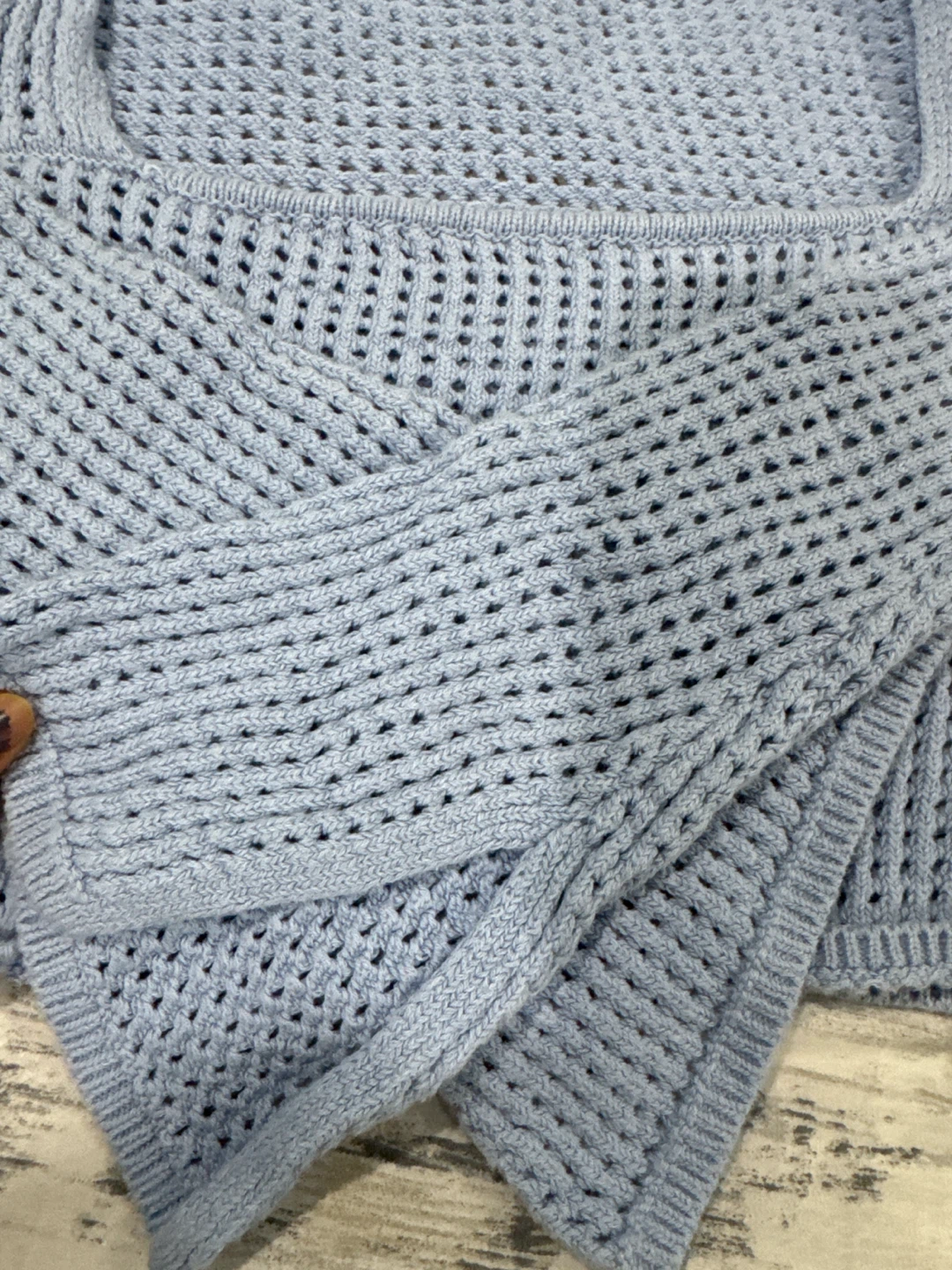Garage Blue Knit Top - photo 2