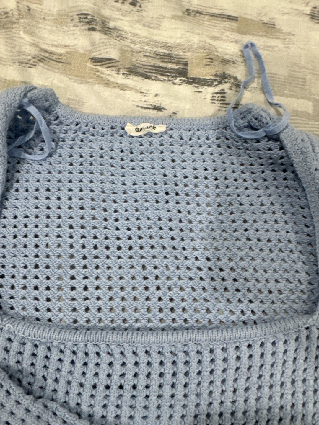 Garage Blue Knit Top - photo 3