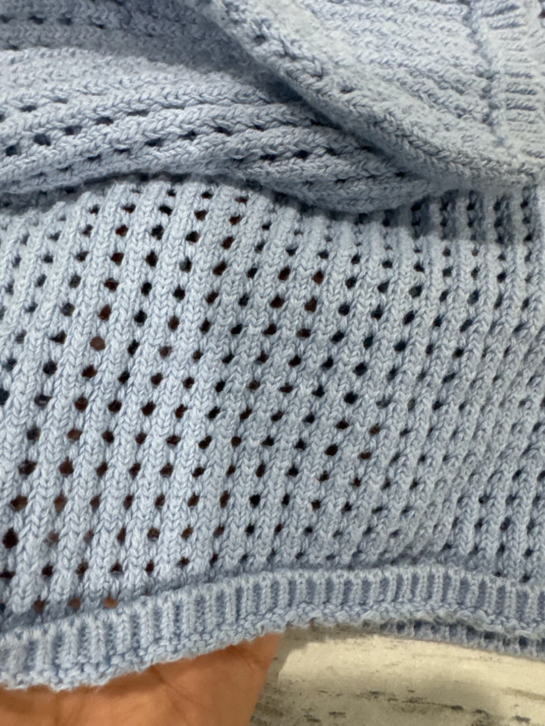 Garage Blue Knit Top - photo 5