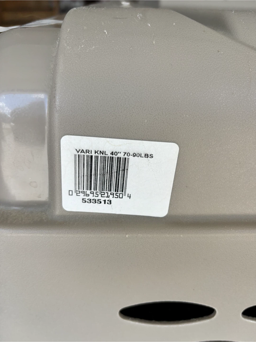 Top Paw Plastic Pet Kennel 40" 70-90lbs - photo 4