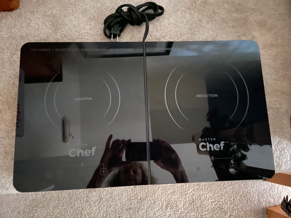 Master Chef Double Induction Burner