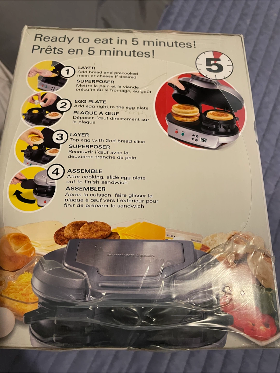 Hamilton Beach Dual Breakfast Sandwich Maker - photo 3