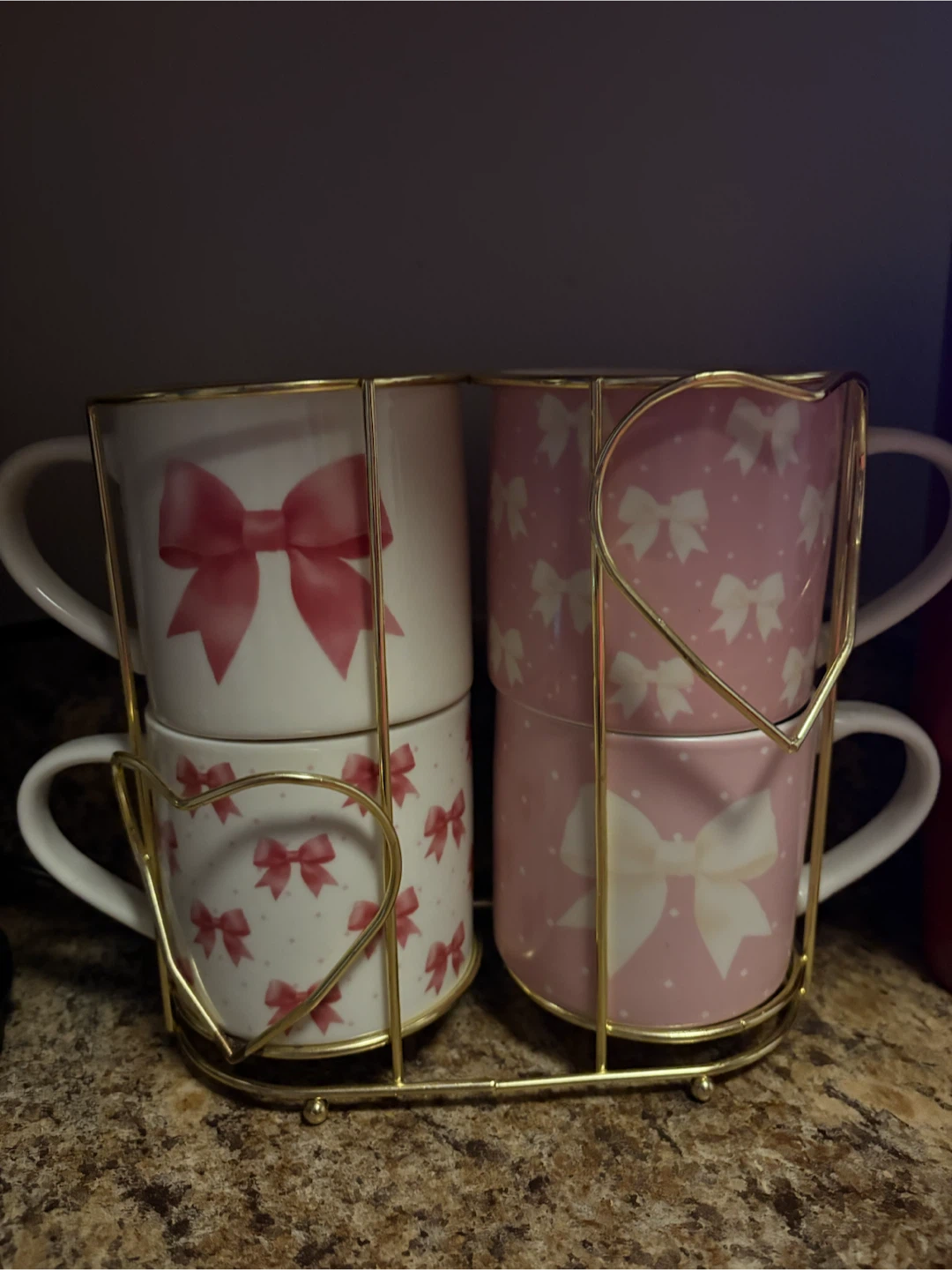 Mug Set with Bows