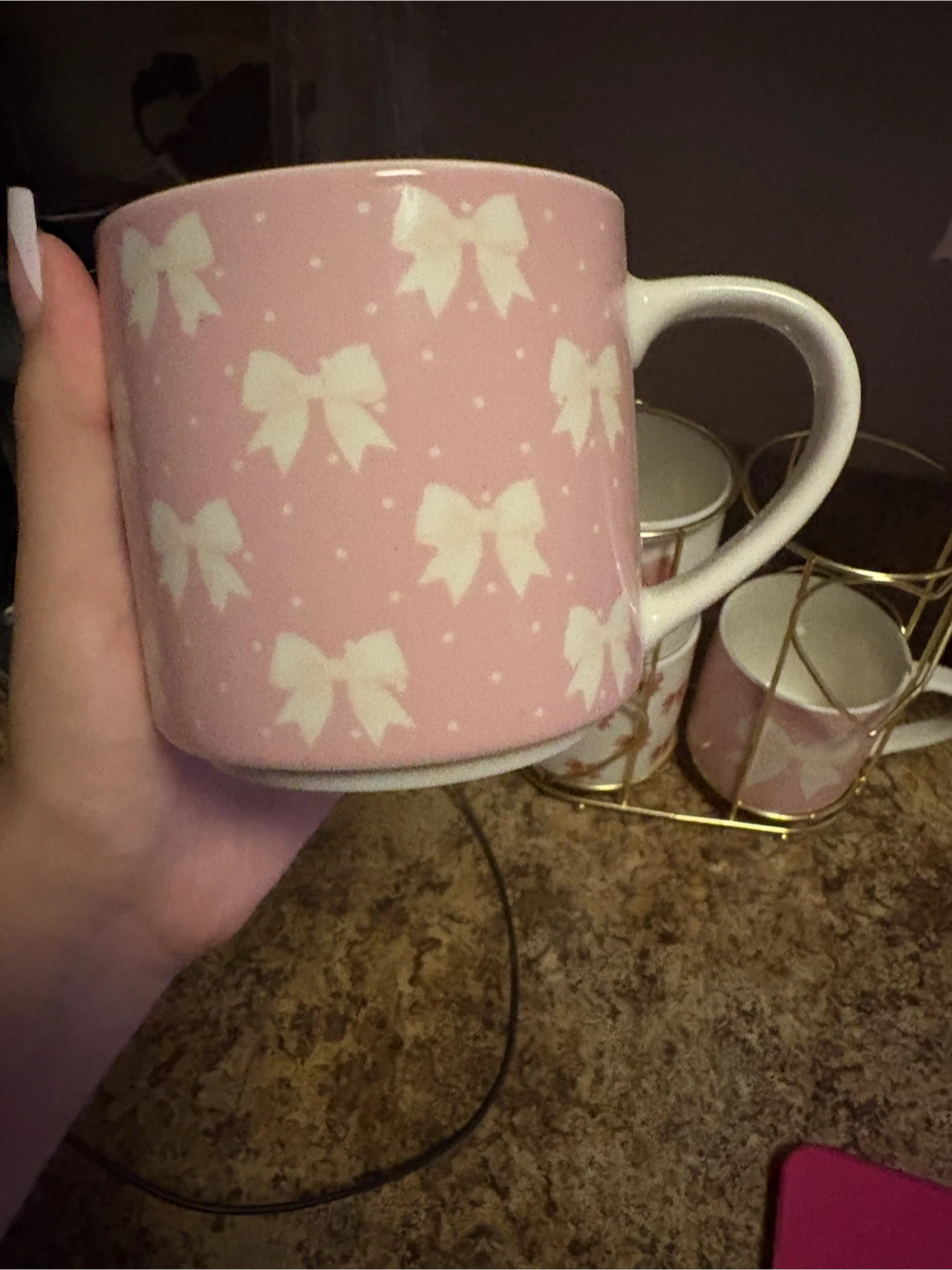 Mug Set with Bows - photo 3