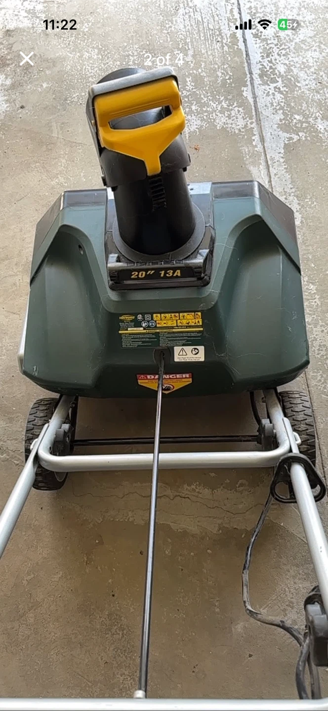 Yardworks Electric Snow Thrower - photo 2