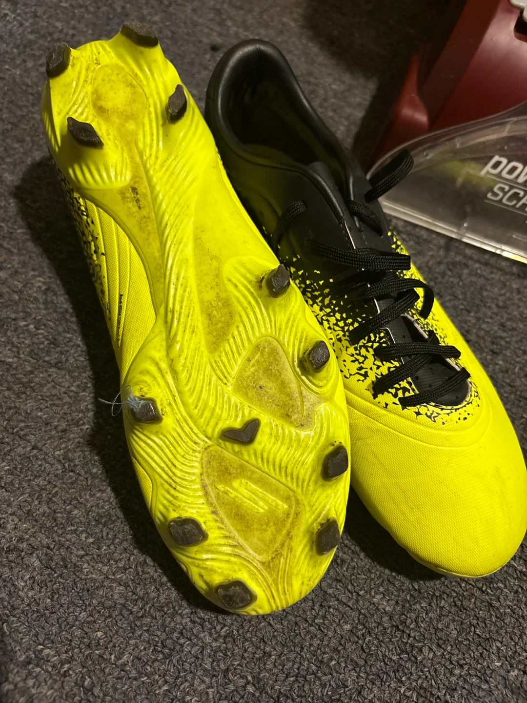 Diadora Soccer Cleats - Yellow/Black - photo 3