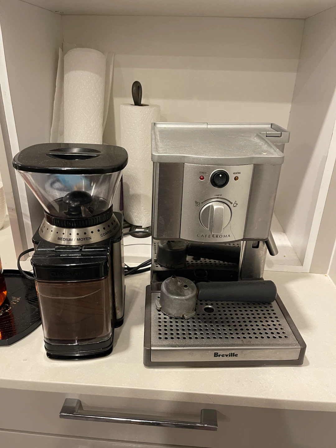 Breville Cafe Roma Espresso Machine & Grinder - photo 4