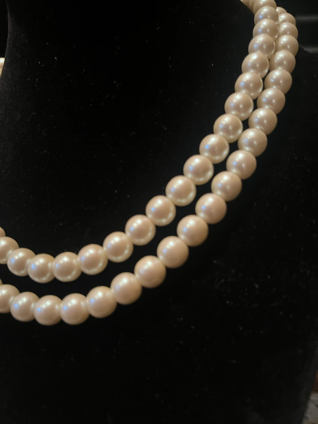 Double Strand Pearl Necklace - photo 5