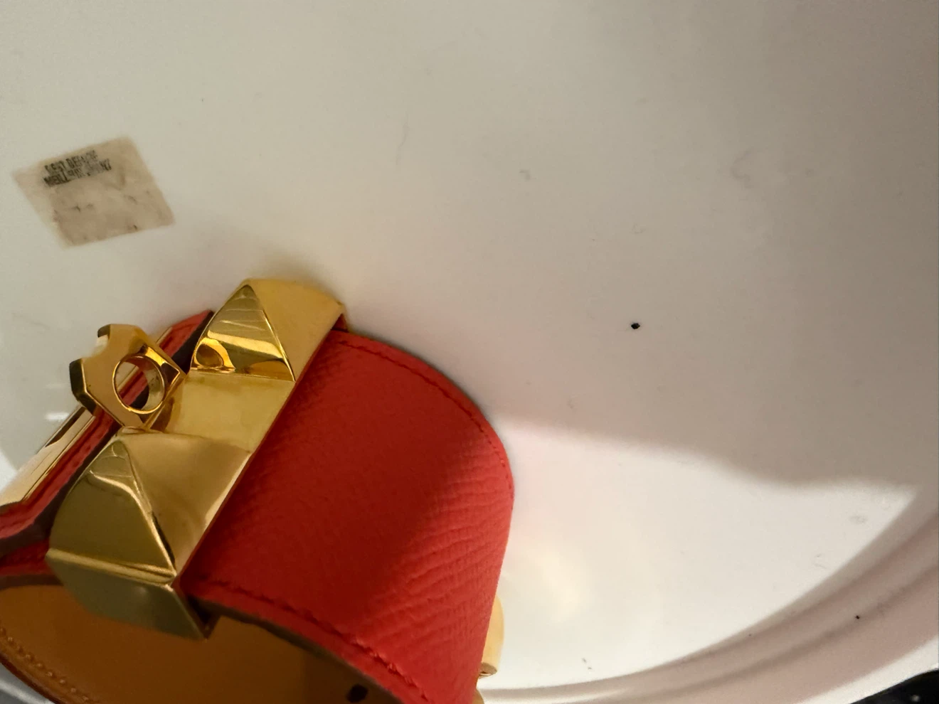 Hermès Wide Leather Bracelet - photo 5