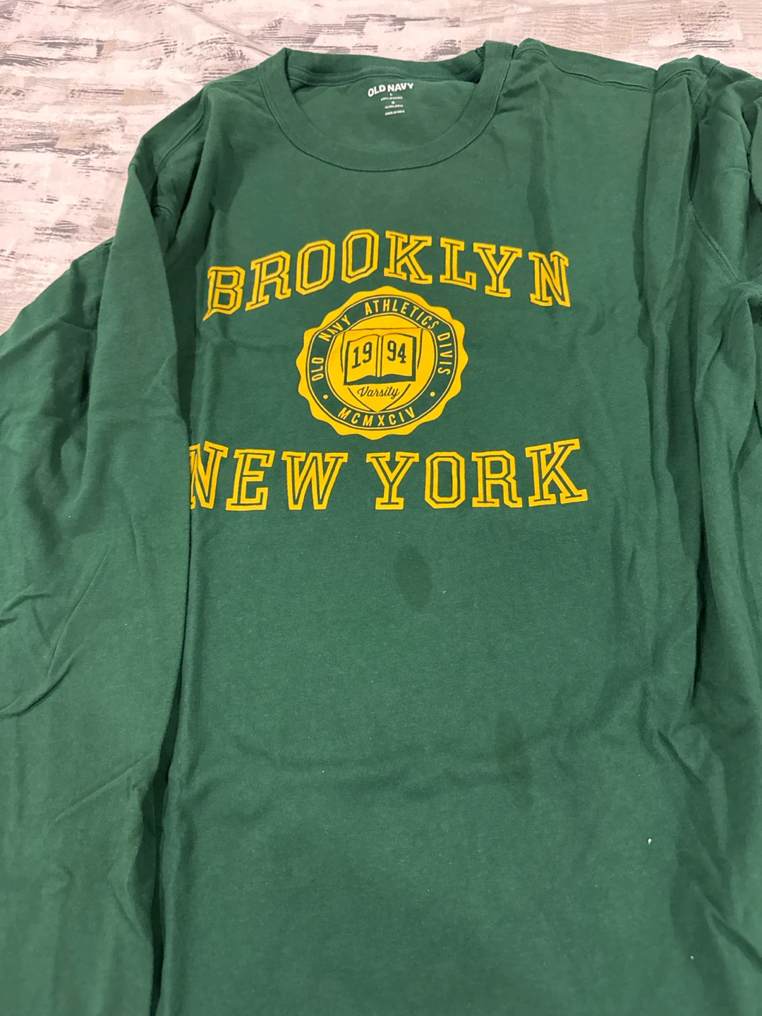 Old Navy Brooklyn New York Long Sleeve Shirt
