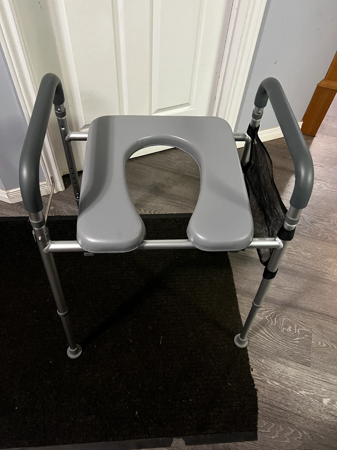 Raised toilet seat