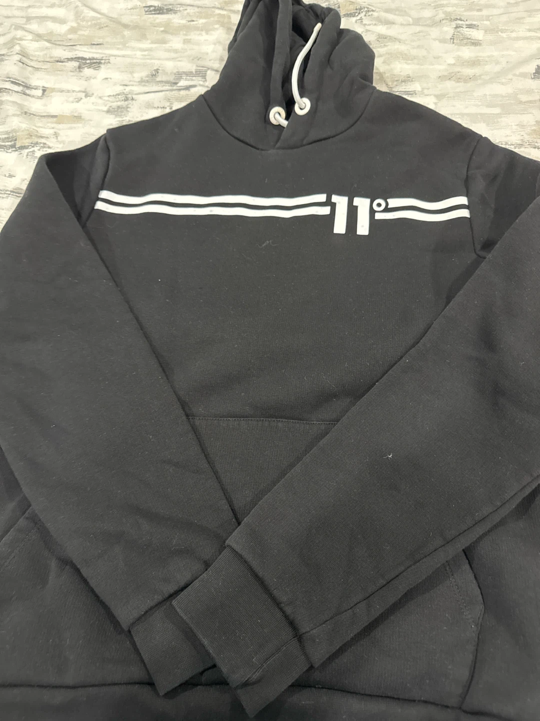11 Degrees Black Hoodie