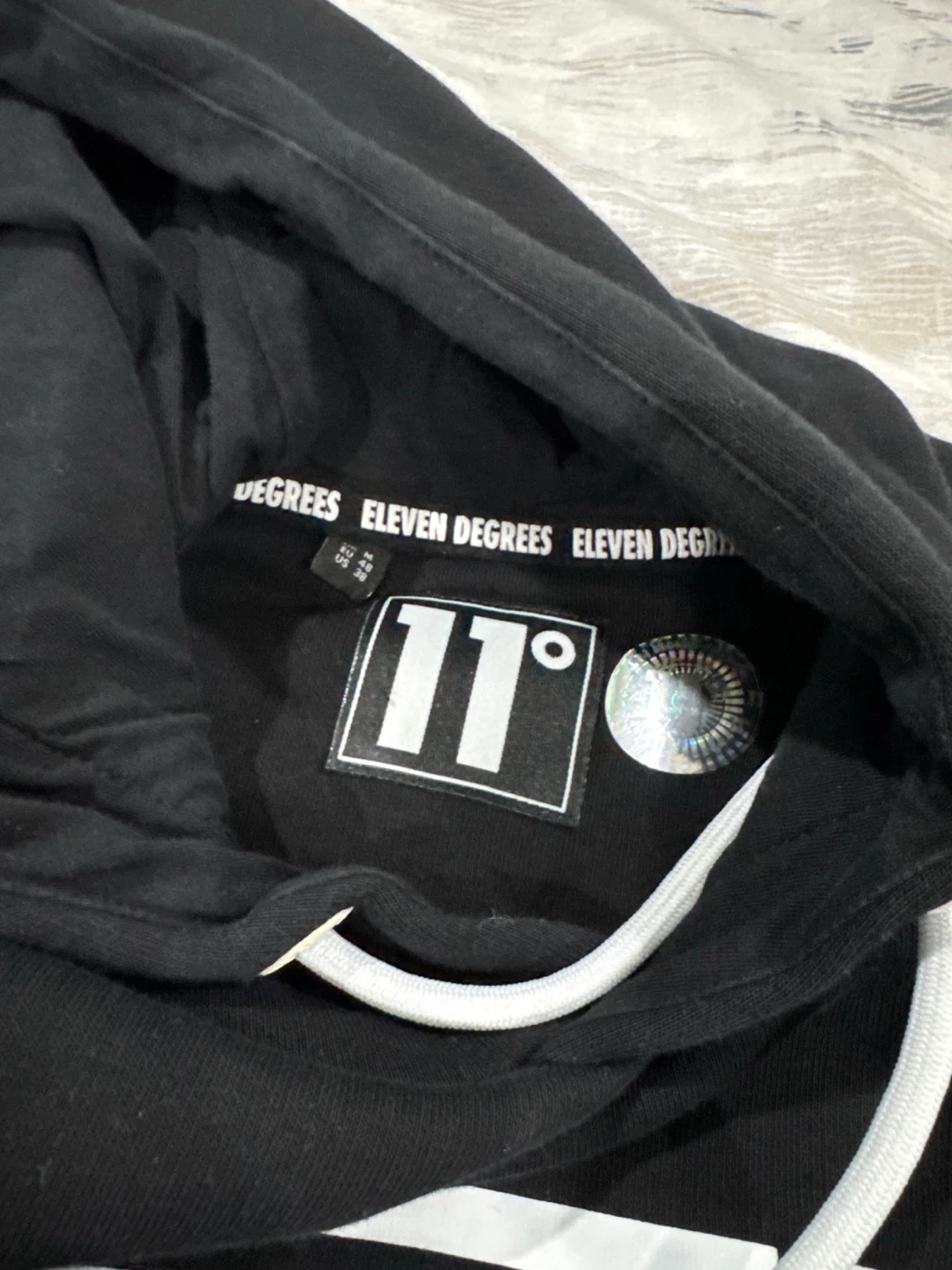 11 Degrees Black Hoodie - photo 2