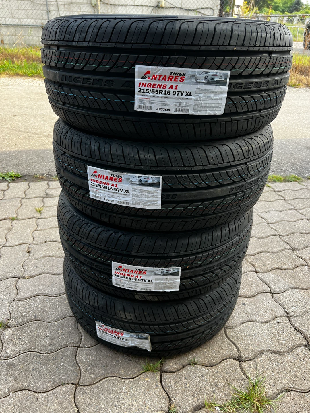 215/55R16 tires - photo 2