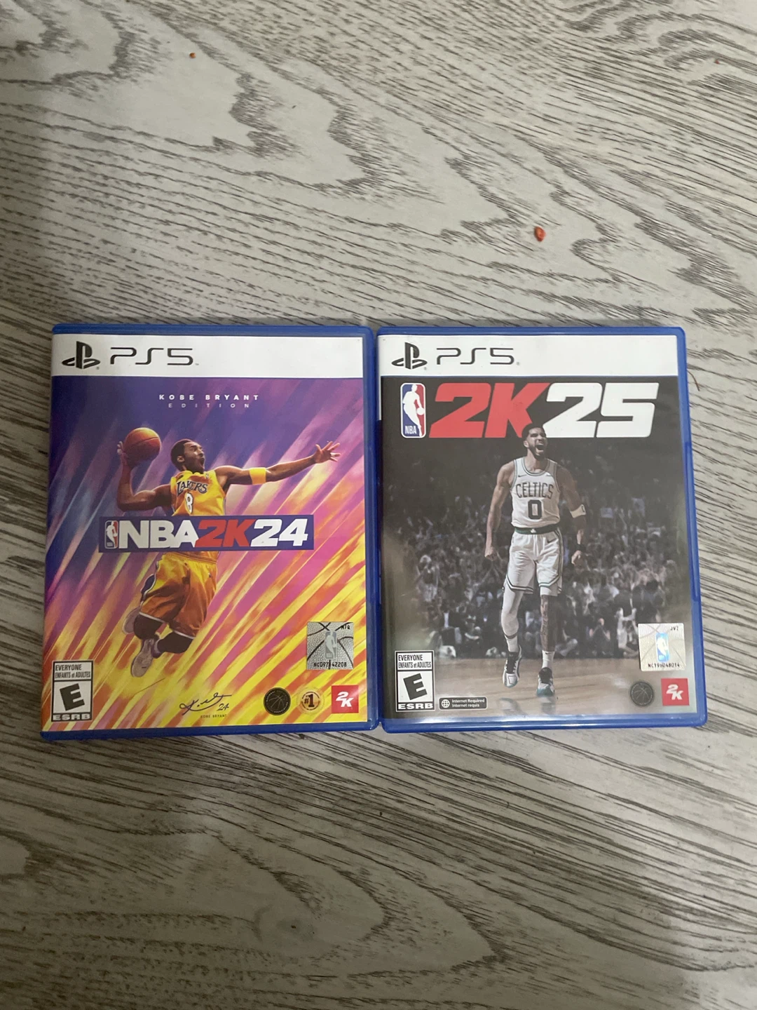 NBA 2K24 and NBA 2K25 PS5 Games