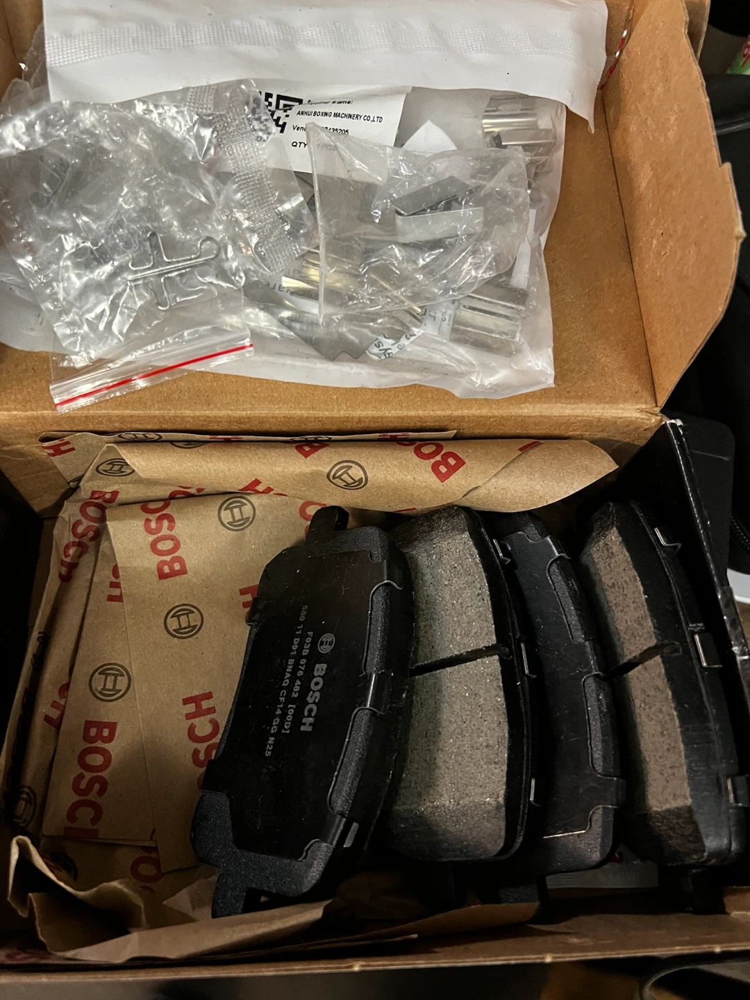 03-08 Toyota Corolla brake pads