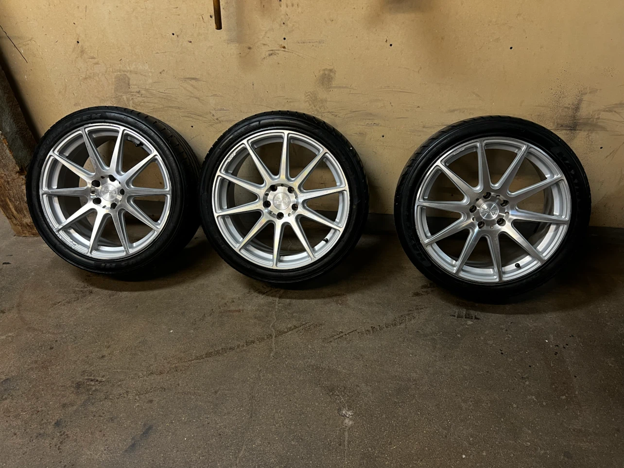 19” Niche wheels (3 only)