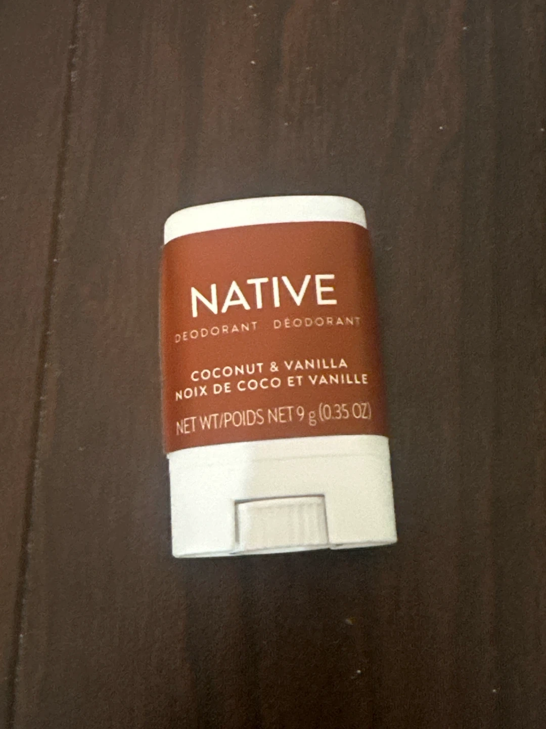 New native travel size deodorant