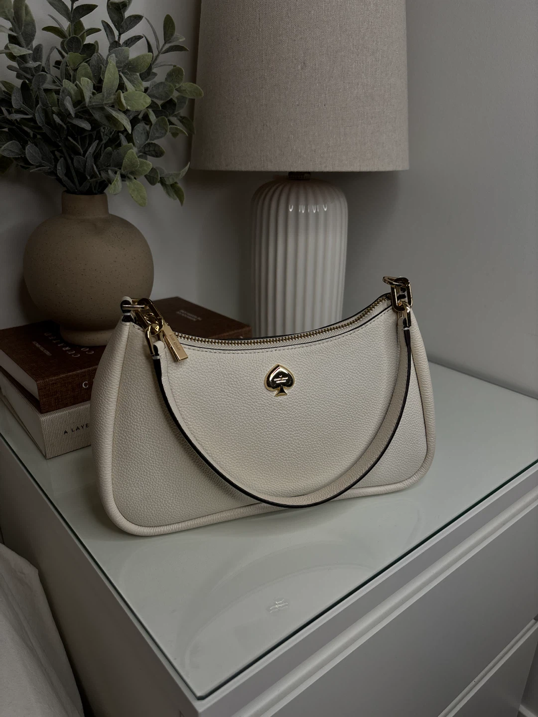 Kate Spade White Leather Shoulder Bag - photo 2