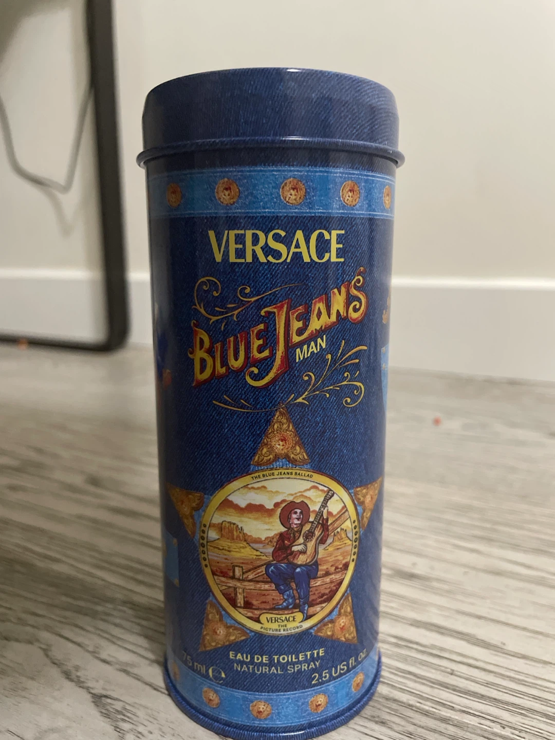 Versace Blue Jeans Man Eau de Toilette Natural Spray 75 ml