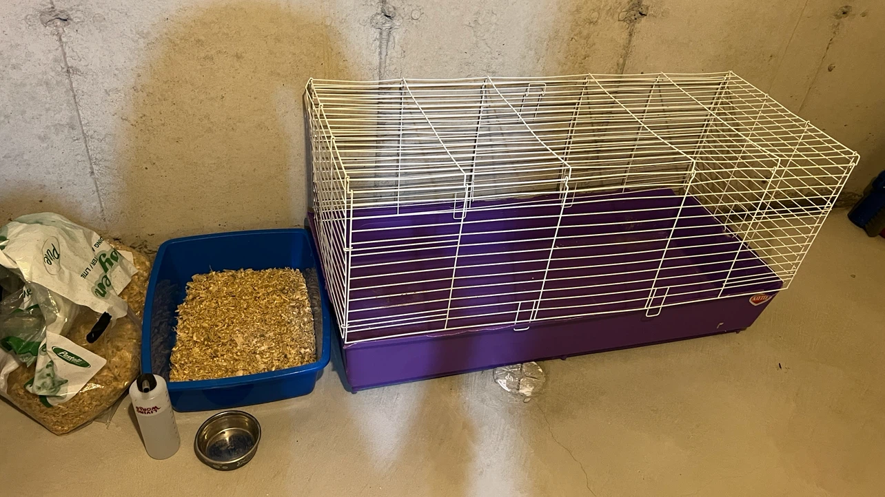 rabbit Cage with Accessories