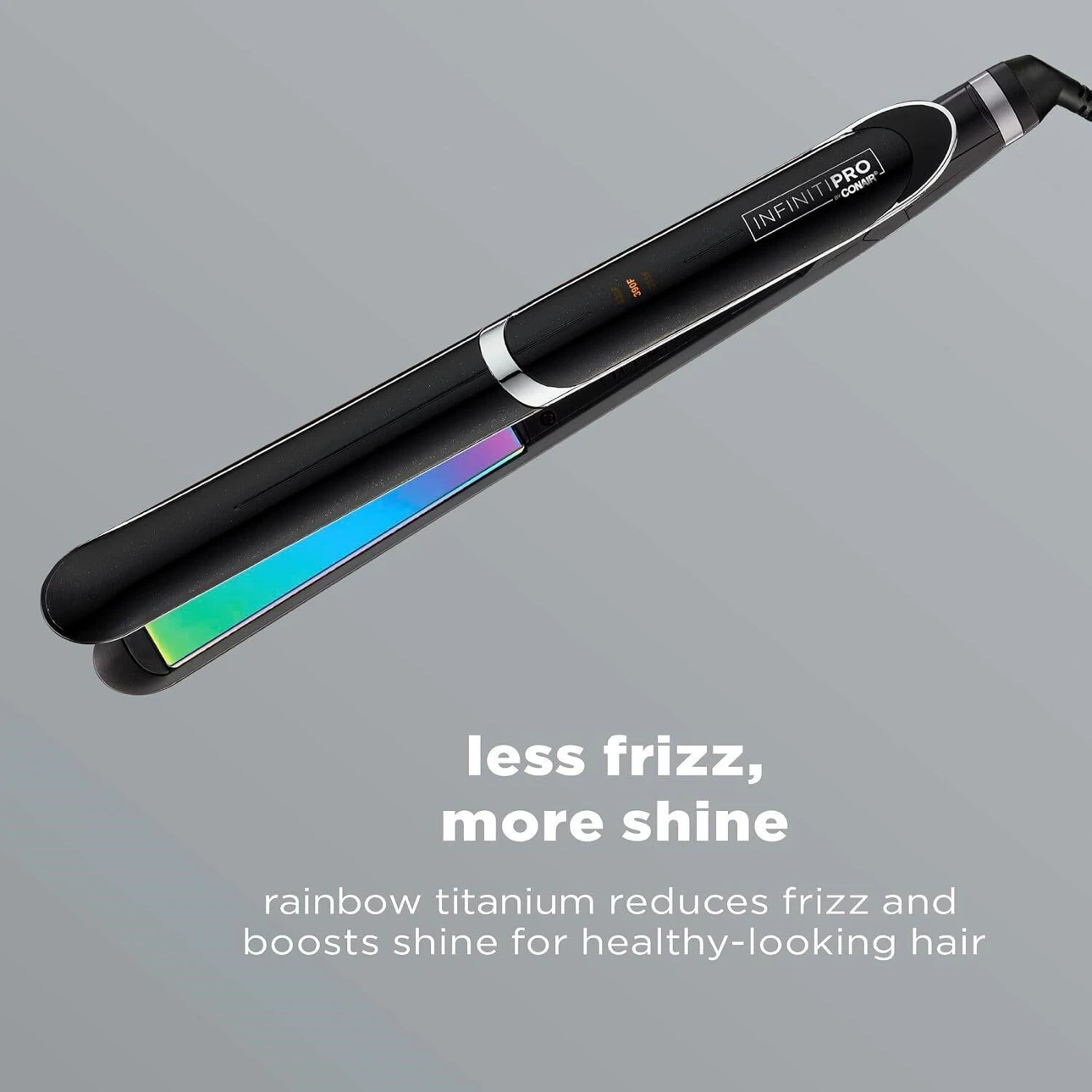 Infiniti Pro by Conair Titanium Flat Iron, Rainbow Finish - photo 2