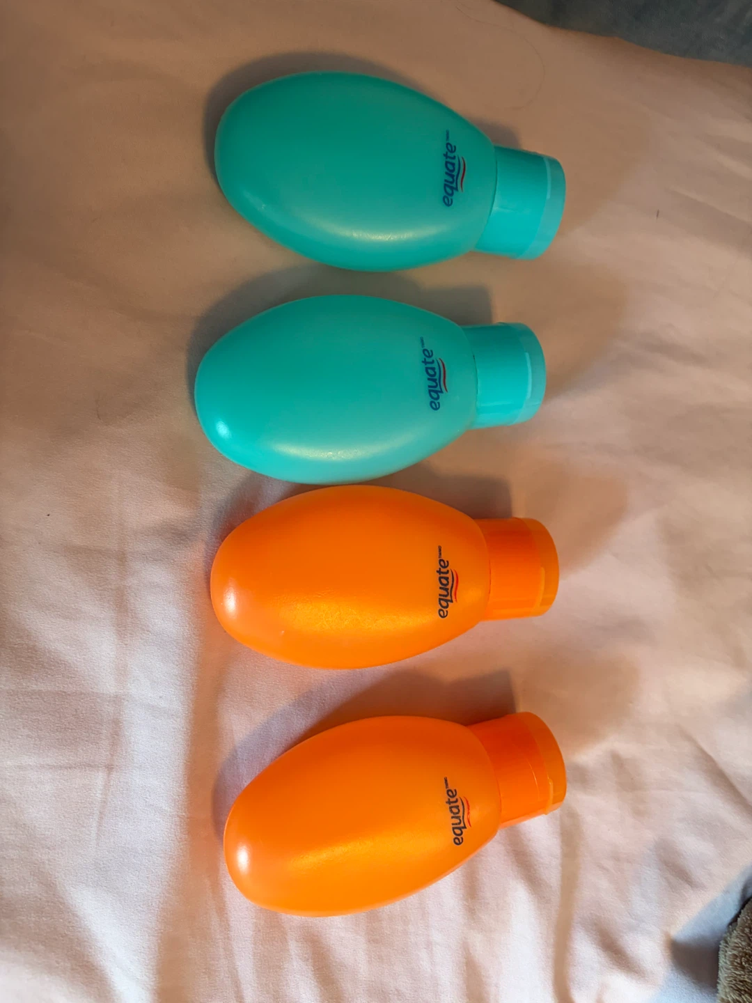 Equate Travel Bottles Set - 4 Pack