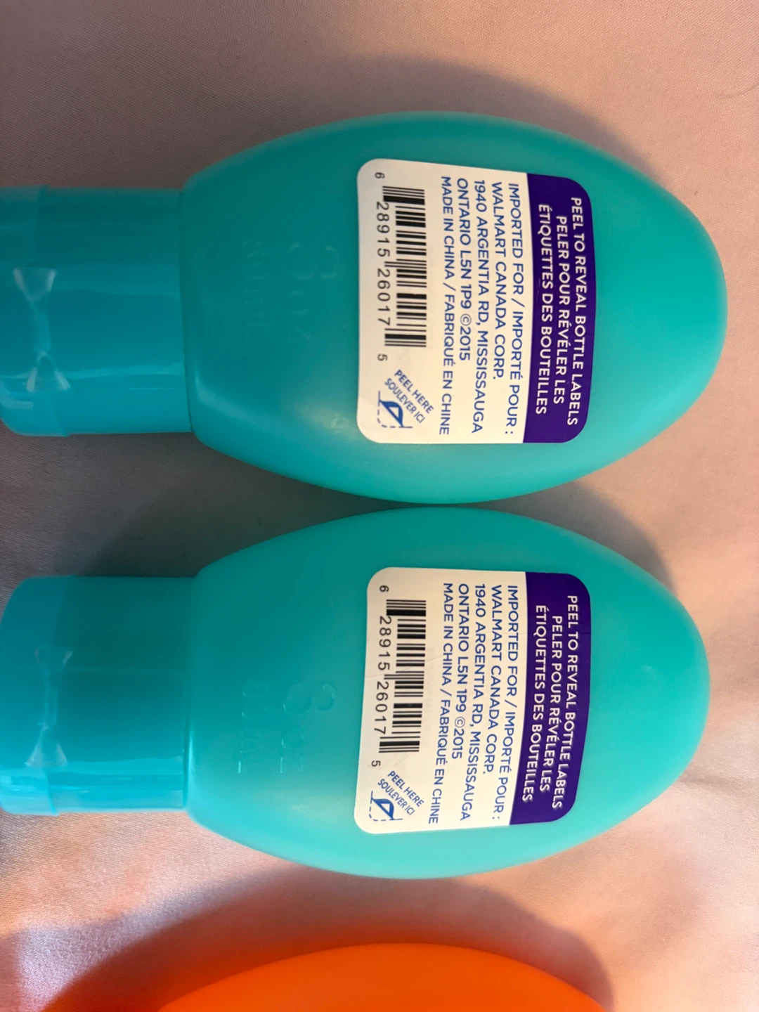 Equate Travel Bottles Set - 4 Pack - photo 3