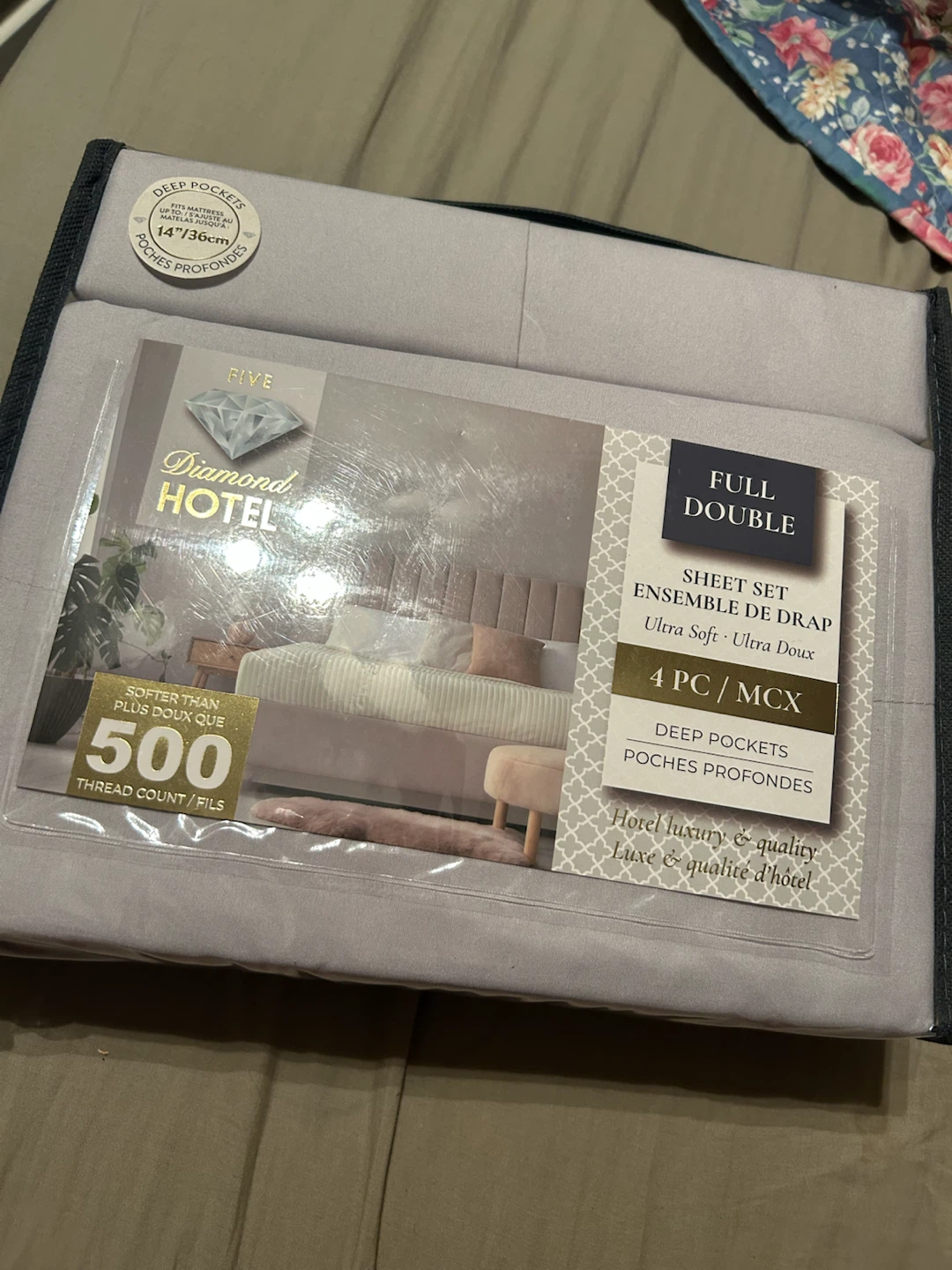full / double sheets and pillowcases
