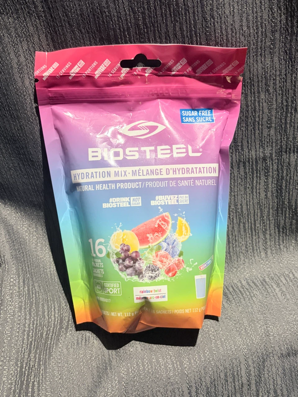 BioSteel Hydration Mix Rainbow Twist - 16 Sachets