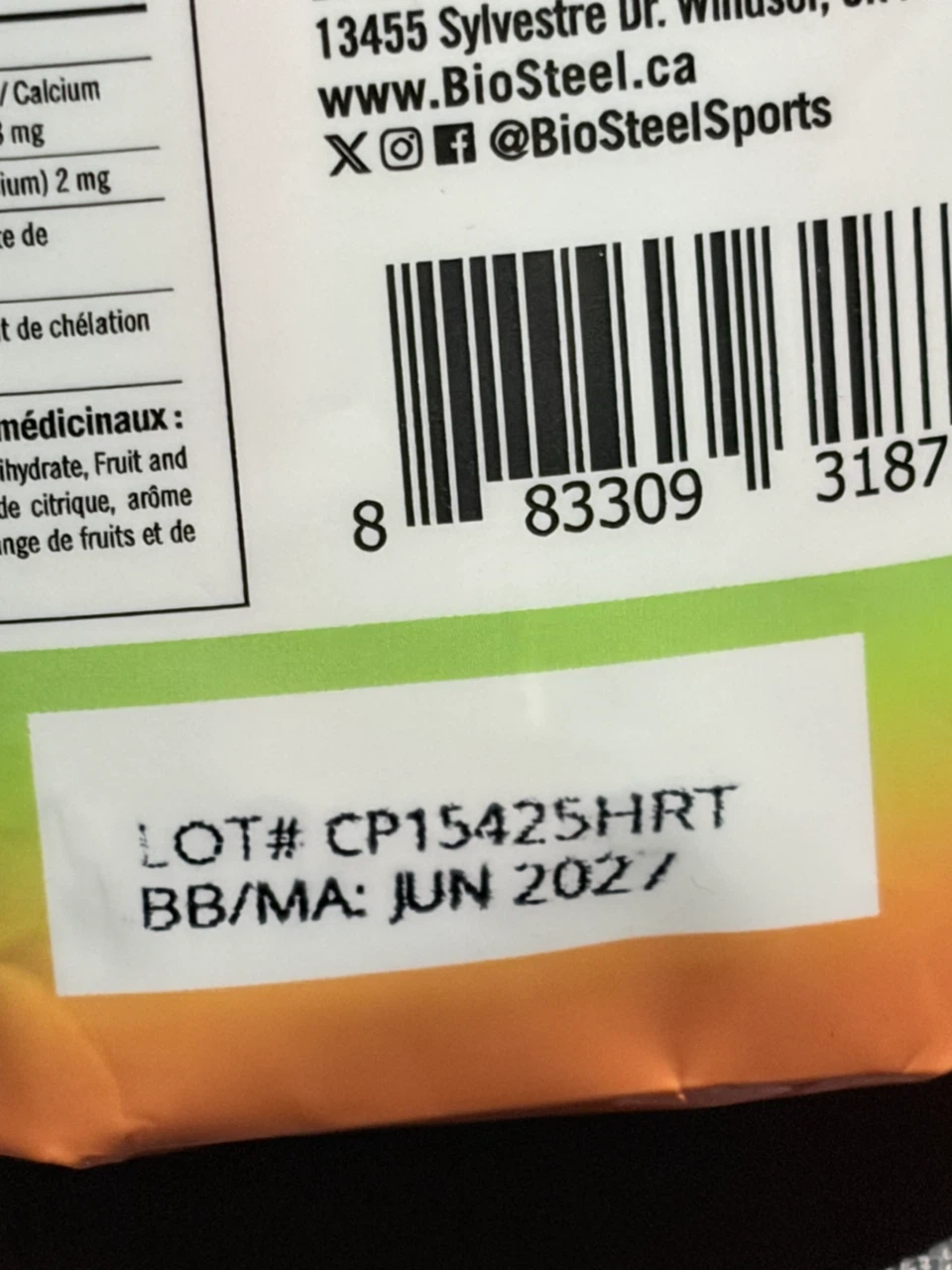 BioSteel Hydration Mix Rainbow Twist - 16 Sachets - photo 3