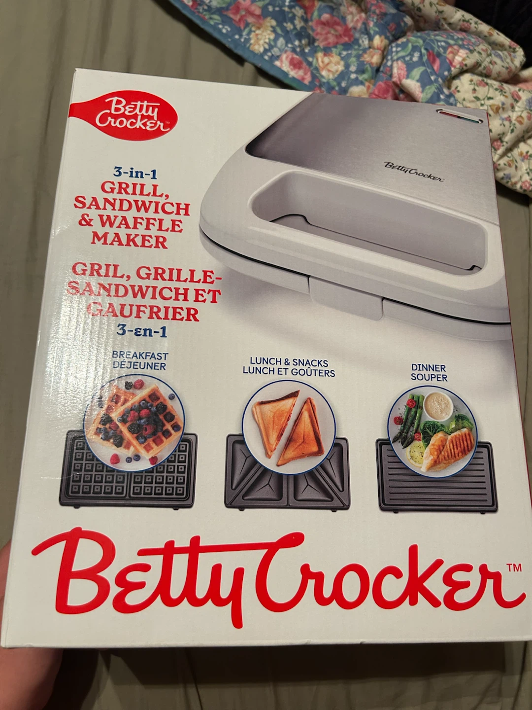 grill, sandwich, and waffle maker