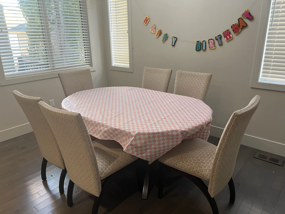 Elegant Dining Table Set with 6 Chairs –     Solid & Stylish - photo 2