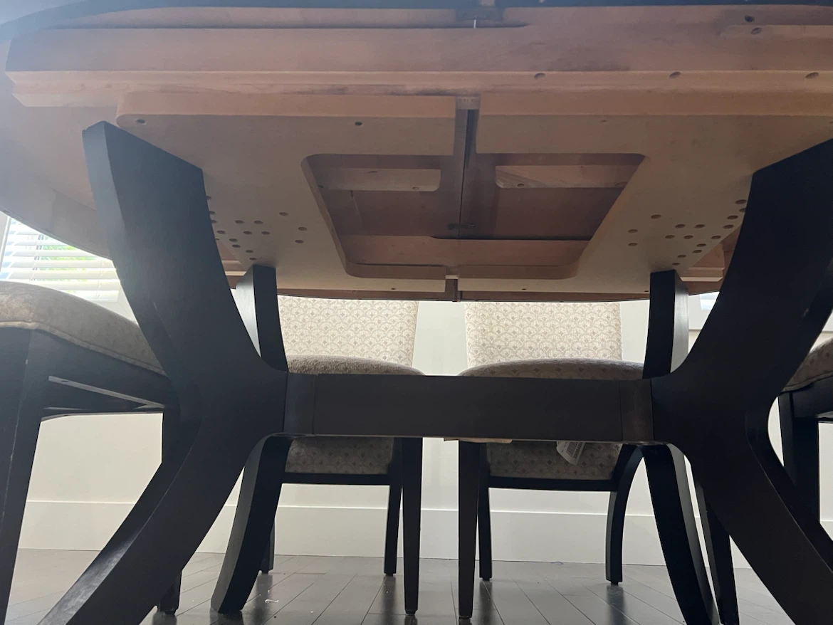 Elegant Dining Table Set with 6 Chairs –     Solid & Stylish - photo 4
