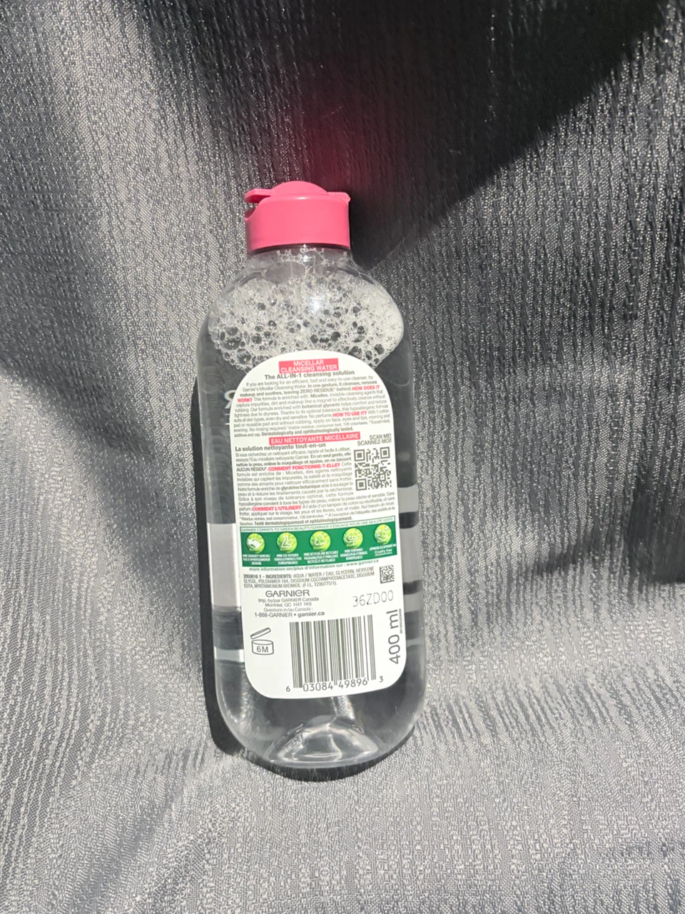 Garnier SkinActive Micellar Cleansing Water - 400 mL - photo 2