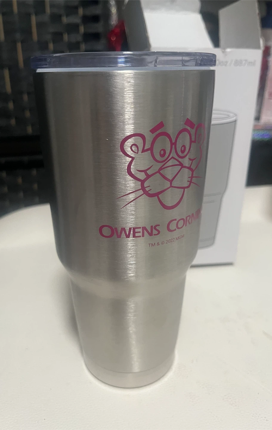 Owens Corning Pink Panther Tumbler 30oz - photo 2