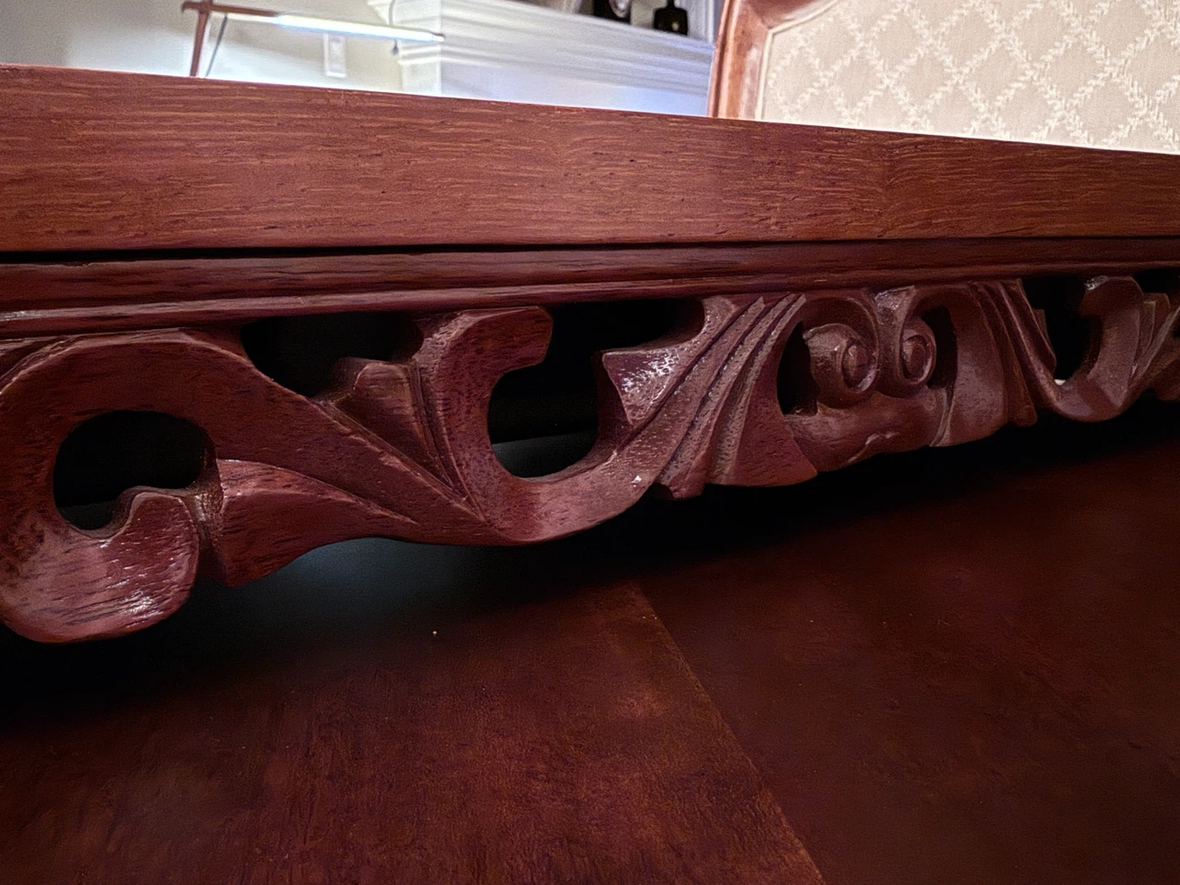 Wooden Tea Tray with Inlay - photo 4