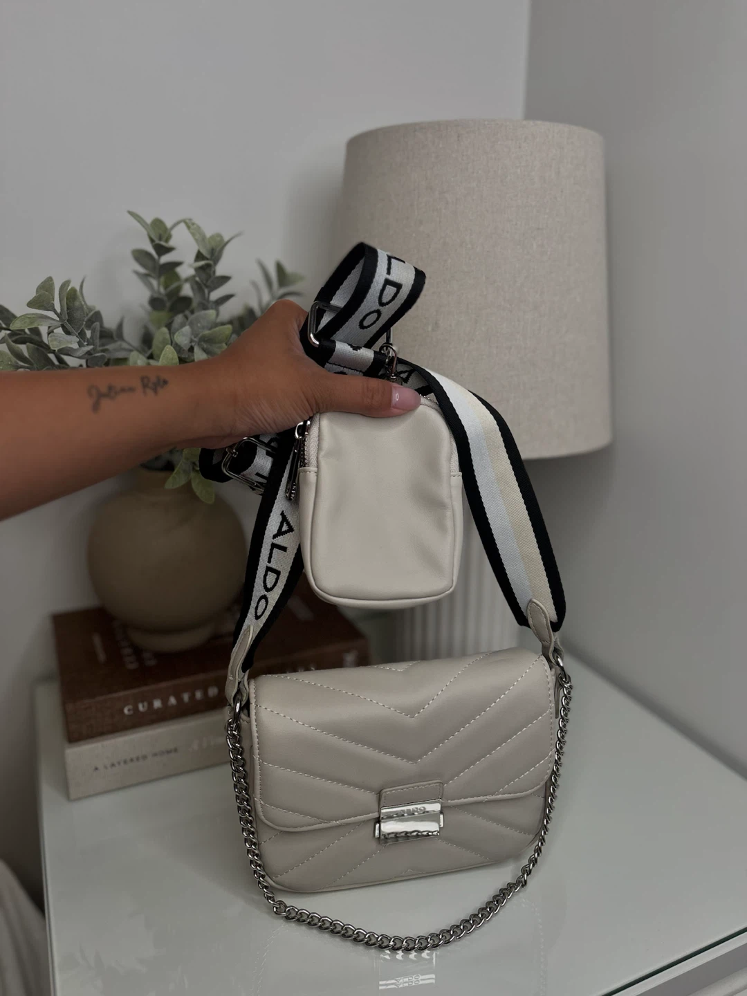 ALDO Quilted Crossbody Bag with Pouch - photo 2