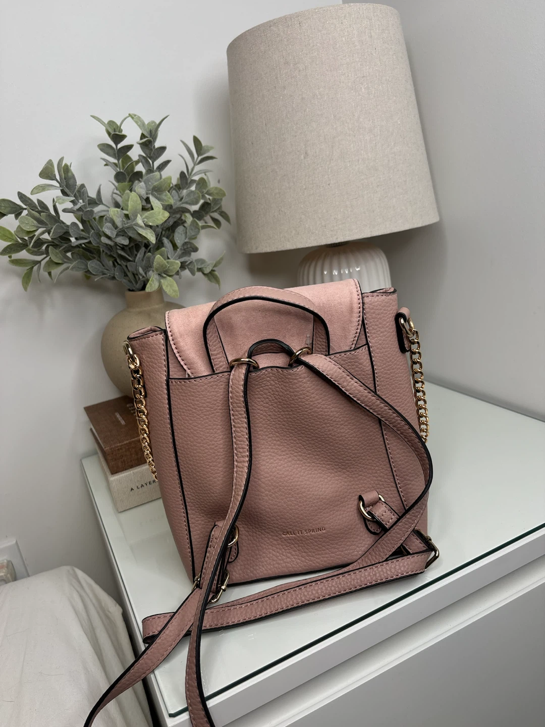 Call it spring Pink Backpack Purse - photo 2