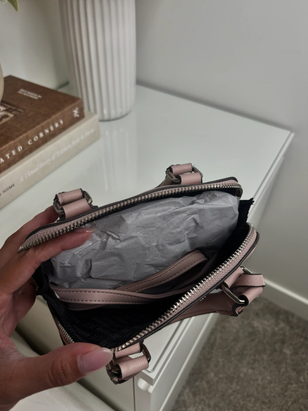 Steve Madden Pink Mini Satchel Handbag - photo 3