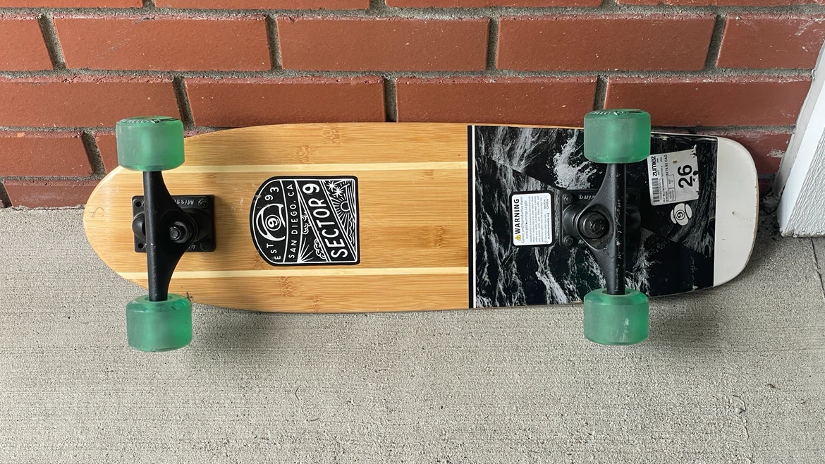 ZUMIEZ Sector 9 Nineball Cruiser Skateboard - photo 2