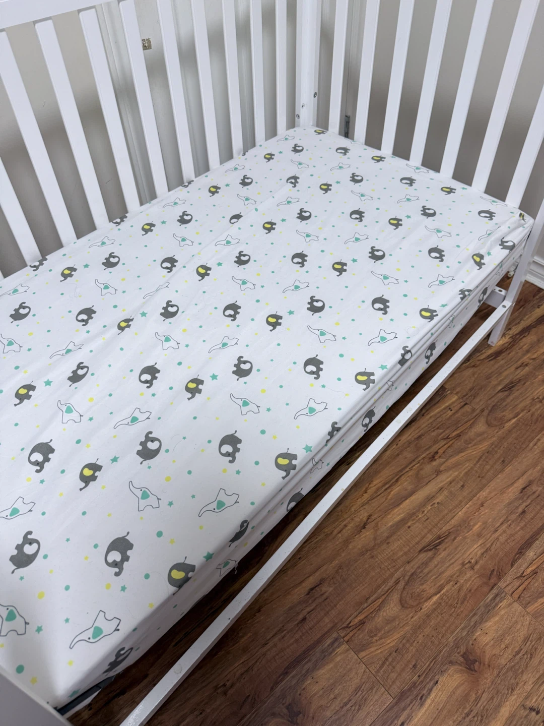 Crib with mattress