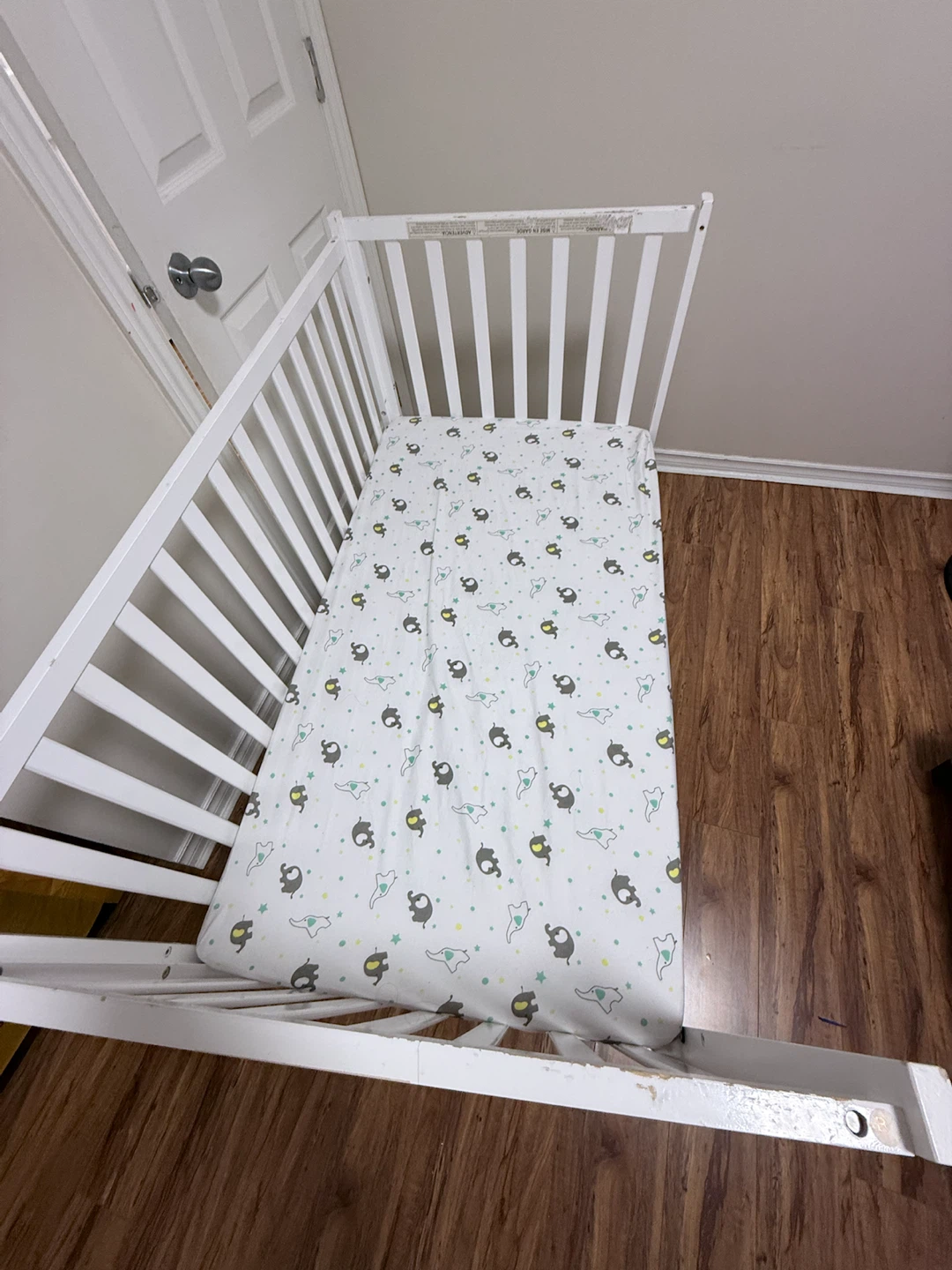 Crib with mattress - photo 2