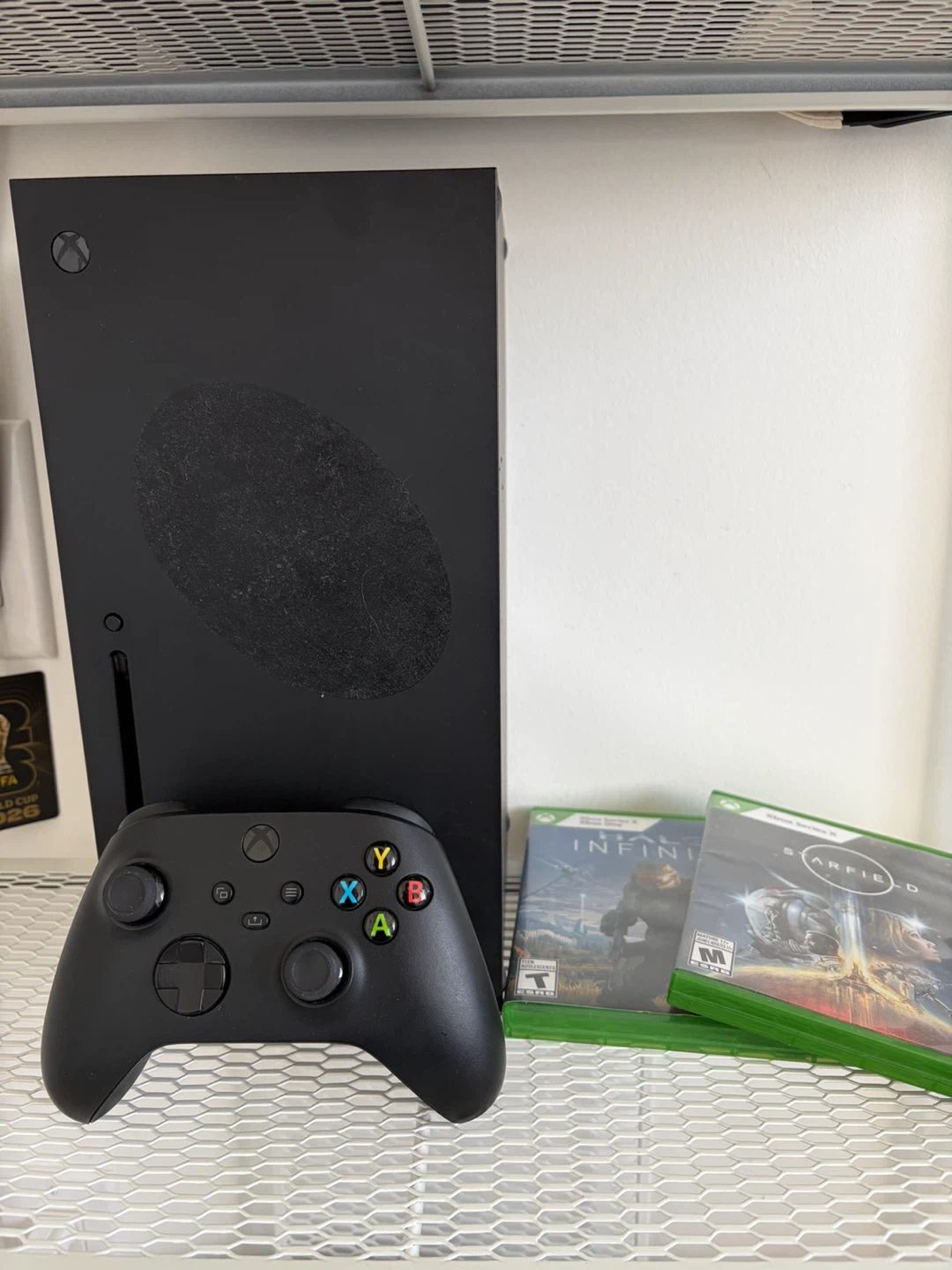 Xbox Series X Console with Controller plus two games