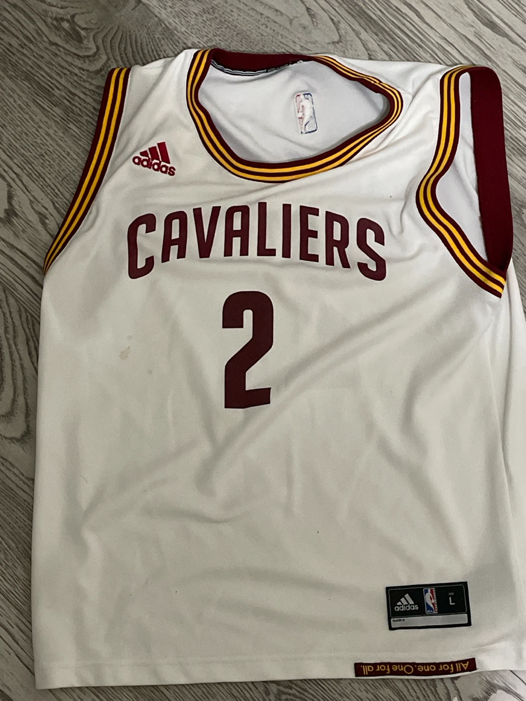 Adidas Cleveland Cavaliers Kyrie Irving #2 Jersey