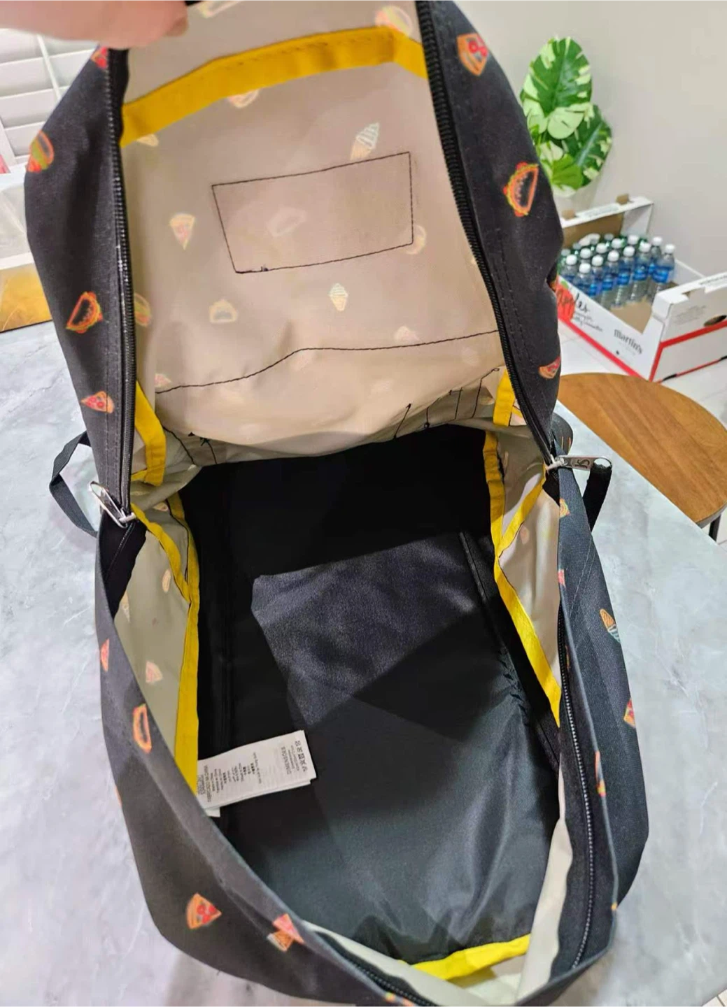 JanSport Backpack with Food Pattern - NEED TO SELL EVERYTHING - photo 3