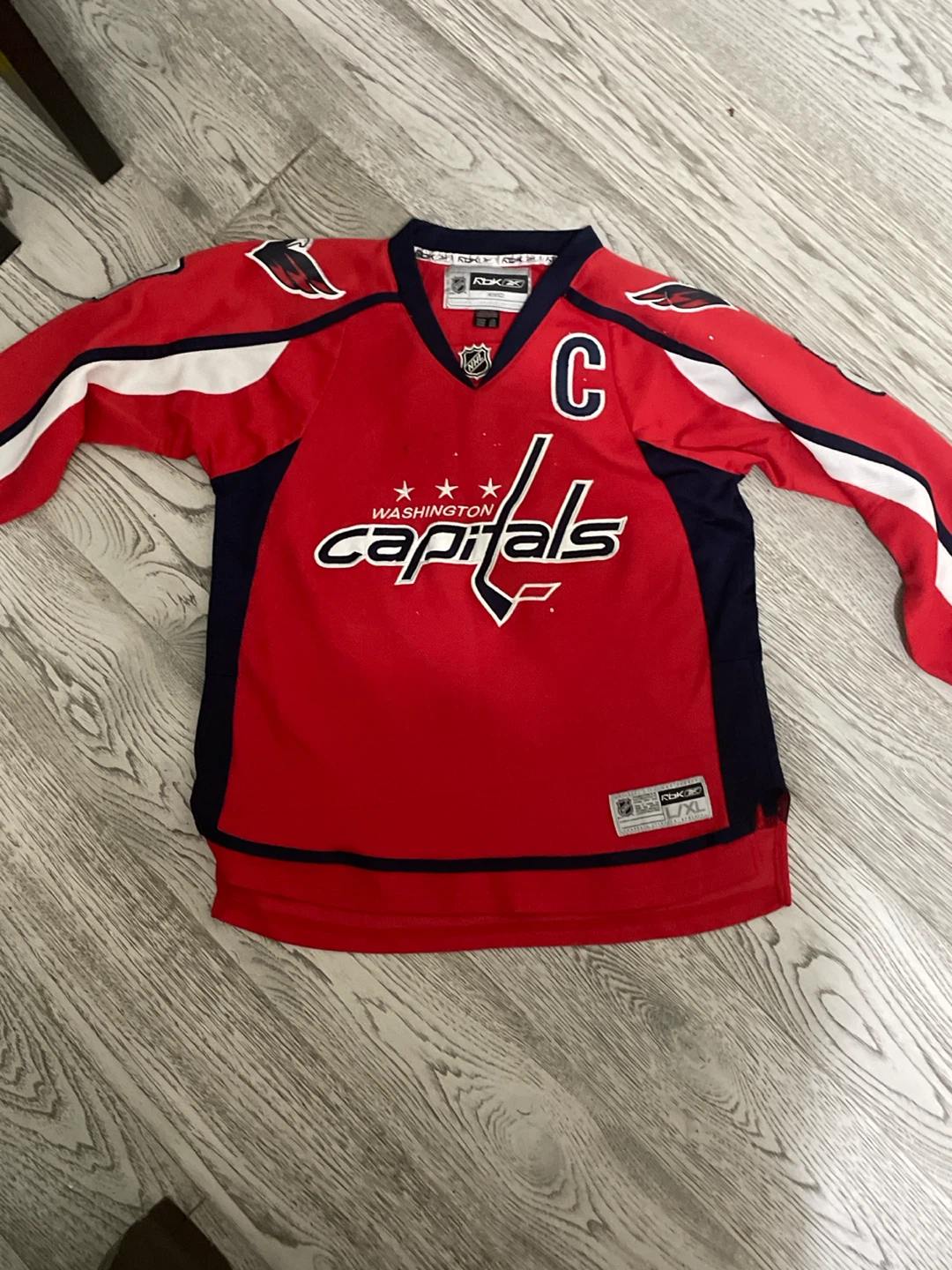 Washington Capitals Ovechkin #8 Hockey Jersey