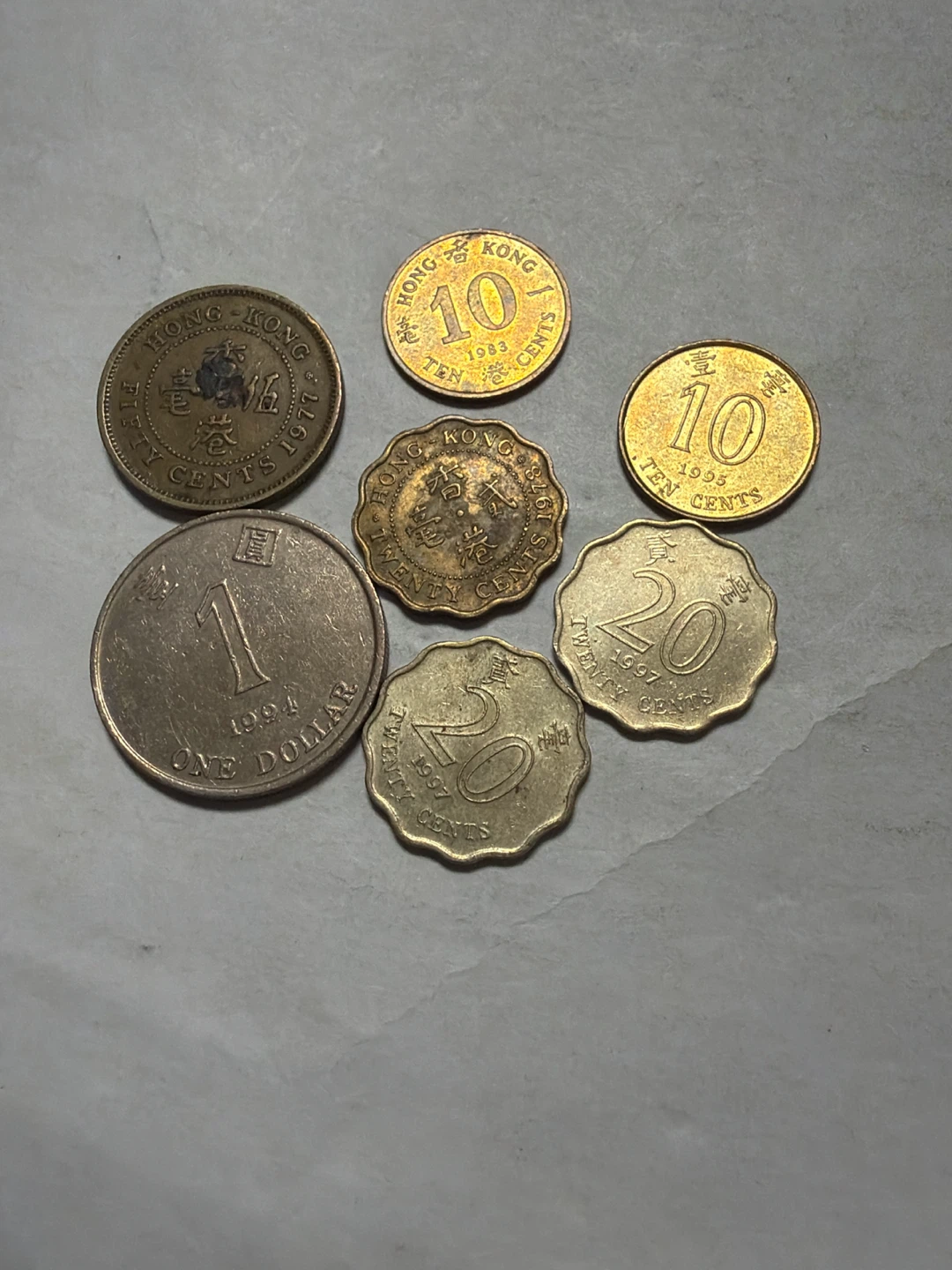 Collection of Hong Kong Coins
