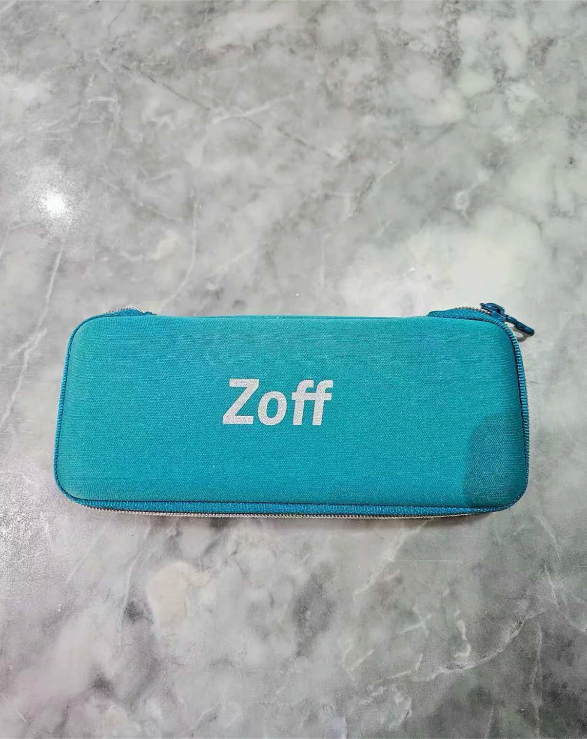 Zoff Teal Glasses Case with Cleaning - NEED TO SELL EVERYTHING